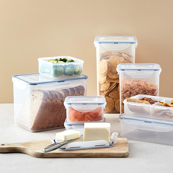 LOCK & LOCK Easy Essentials Food Storage lids/Airtight containers, BPA Free - Image 7