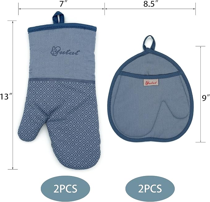 Yutat Silicone Oven Mitts - Image 2