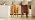 Tidita 1.5 Gal Wood Trash Can, Walnut Color