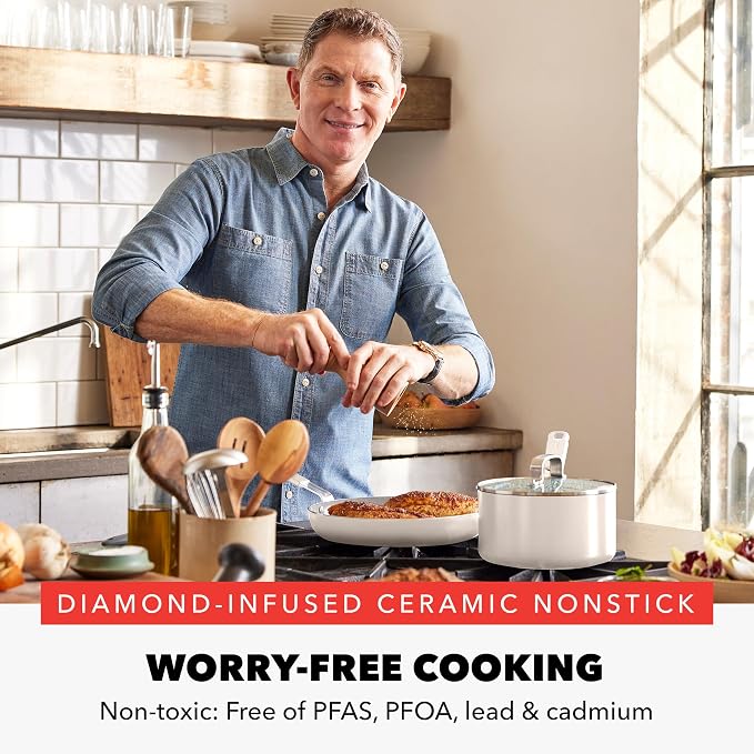GreenPan x Bobby Flay 2.5QT Nonstick Saucepan - Image 2