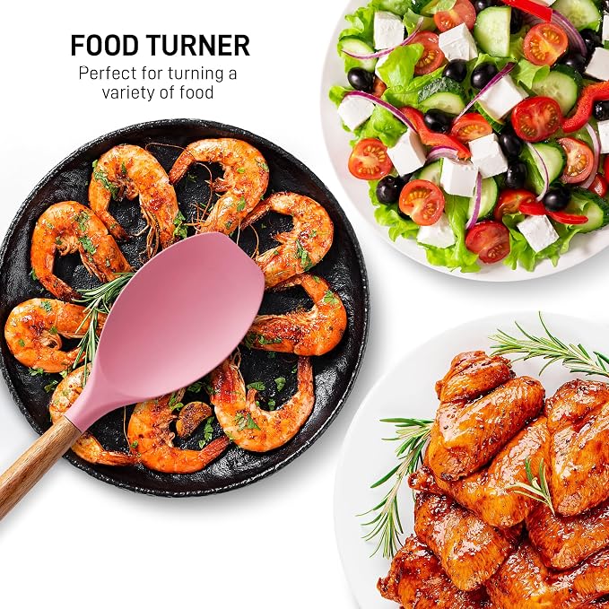 Zulay Kitchen Non-Stick Cooking Utensils Set - Image 6