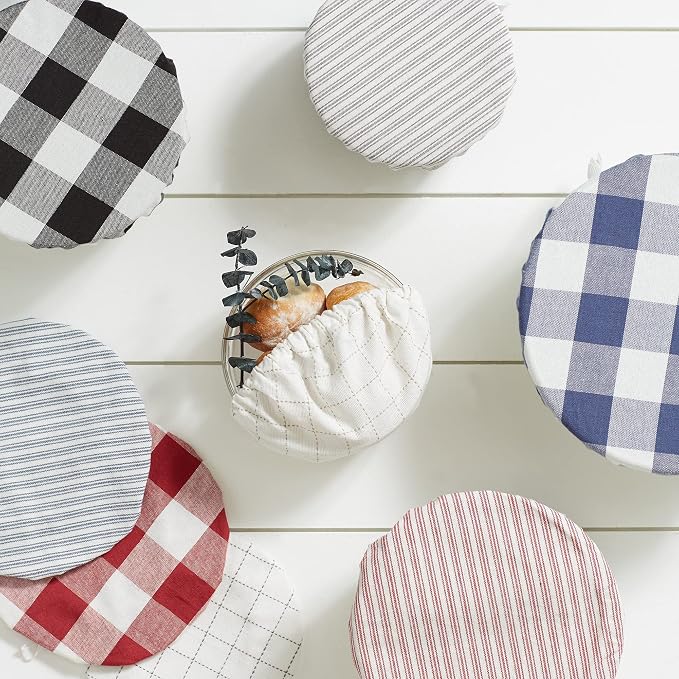 DII Reusable Cloth Bowl Cover Collection Machine Washable, Cotton - Image 6