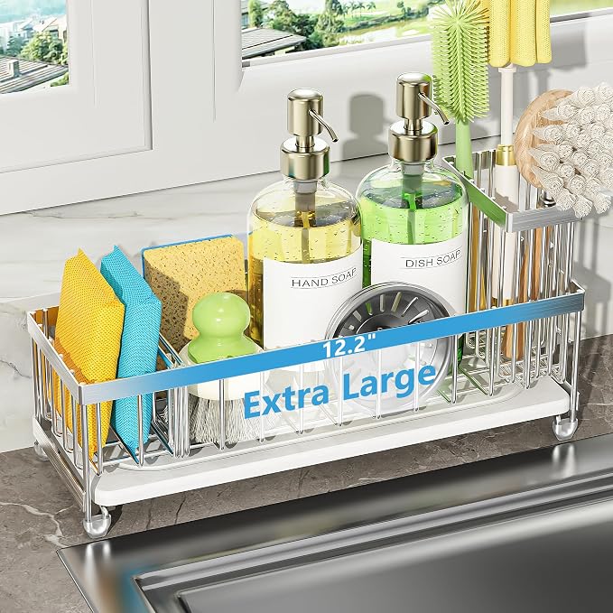 Cisily Extra Large Sink Caddy Organizer by CISILYHOMELIFE