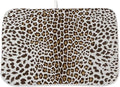 Brown Leopard Print Drying Mat 18x24 Inches by OFIRD
