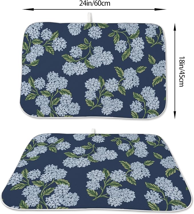 Spring Dish Drying Mat 18x24 Inches - Image 2