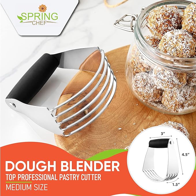 Spring Chef Dough Blender, Top Professional Pastry Cutter - Image 2