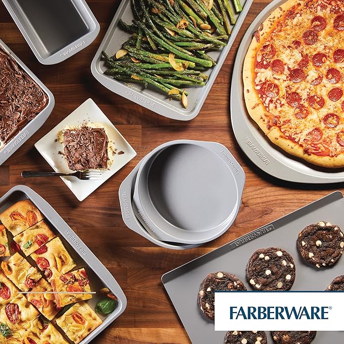 Farberware Golden Bake Bakeware Nonstick Round Cake Pan Set - Image 4
