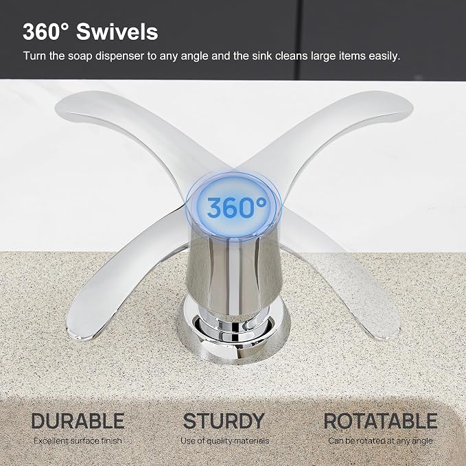 GAGALIFE Kitchen Sink Soap Dispenser - Image 4