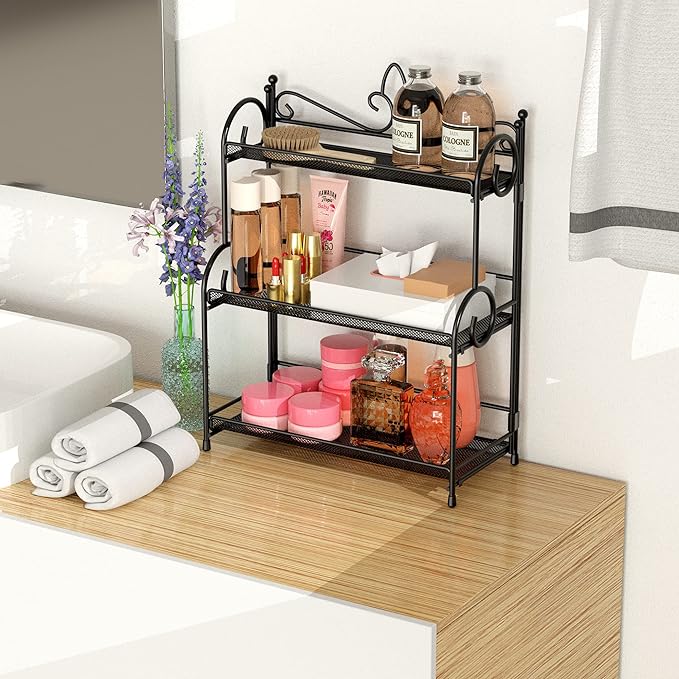 YIUKEA Bathroom Organizer Countertop - Image 2