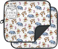 Disney Dish Drying Mats for Kitchen Counter – 16" x 18" Absorbent Kitchen by BestBrands