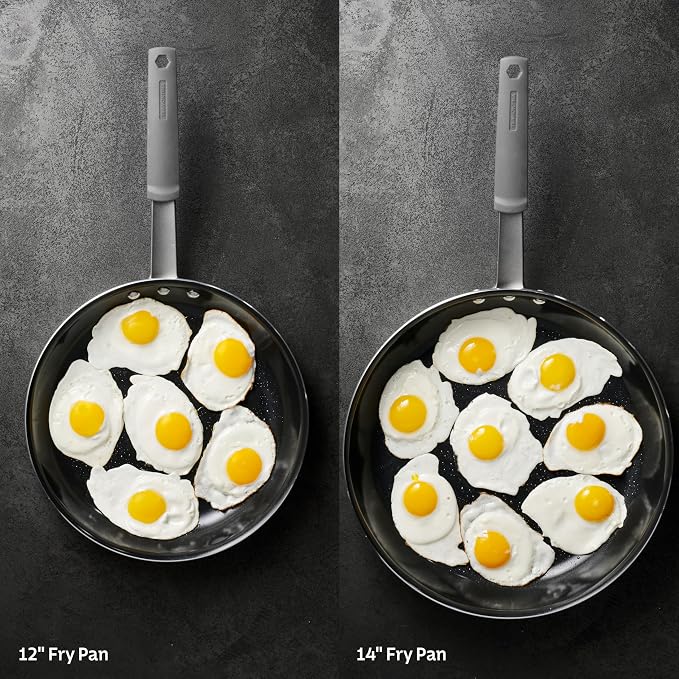 Tramontina Professional 14-Inch Non Stick Extra Large Frying Pan, Heavy-Gauge - Image 5