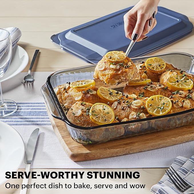Pyrex Colors Tinted Glass Baking Dish - Image 4