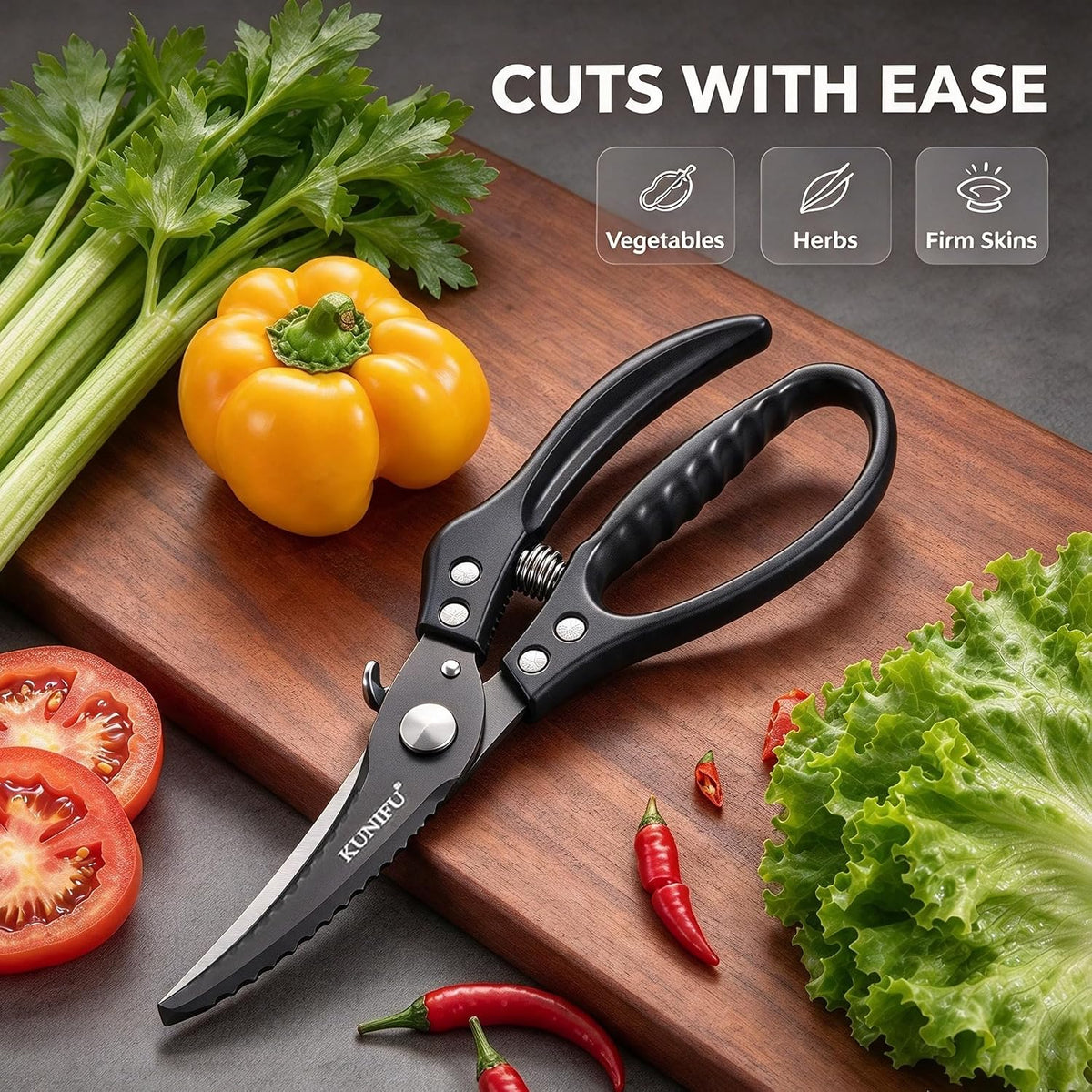 Heavy Duty Stainless Steel Poultry Shears Kitchen Scissors