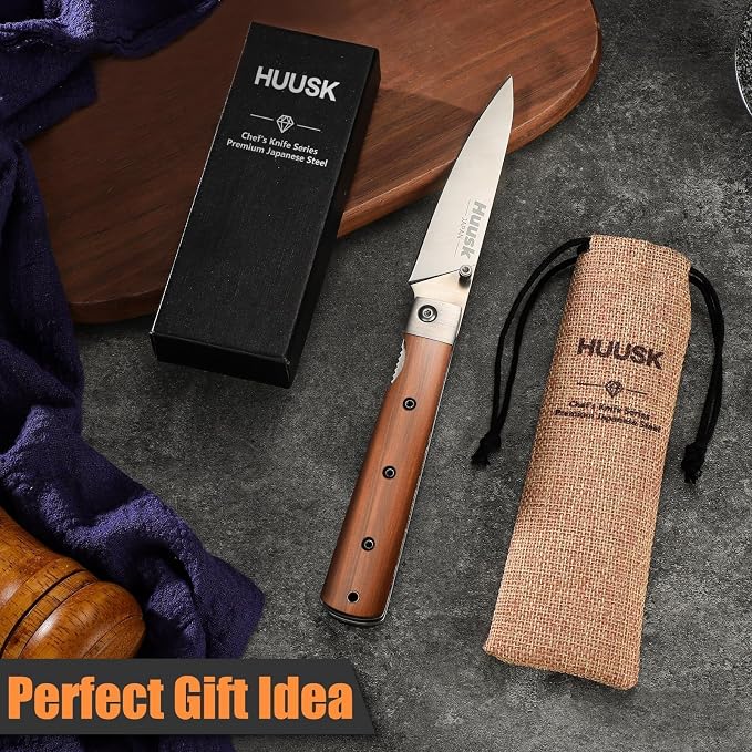 Huusk Japanese Folding Fruit Knife - Image 7