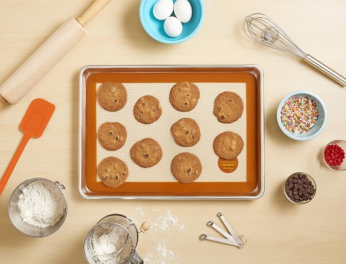Mrs. Anderson's Baking Half Sheet Pan, 13-Inches x 18-Inches, Heavyweight - Image 5