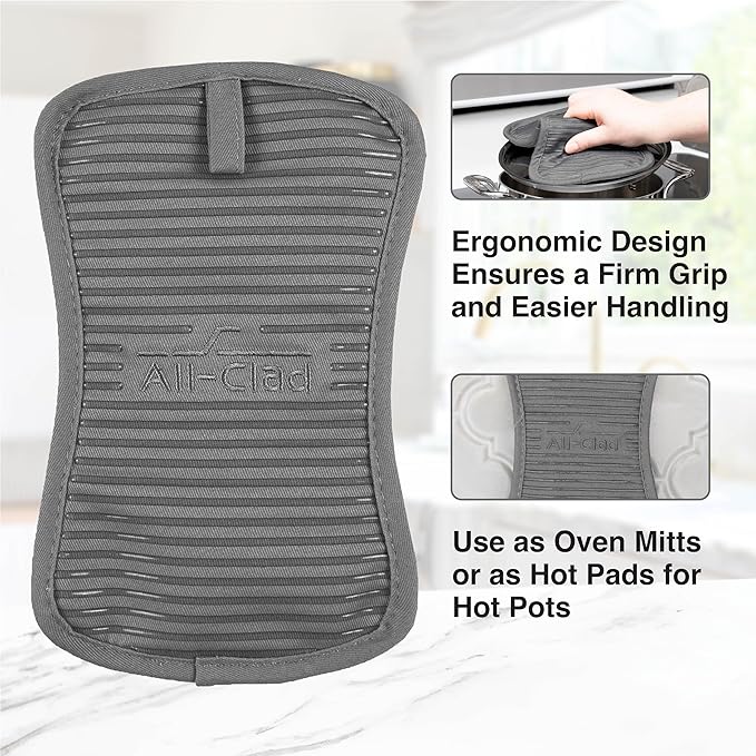 All-Clad Premium Pot Holder & Heating Pad, Heat Resistant to 500 Degrees - Image 3