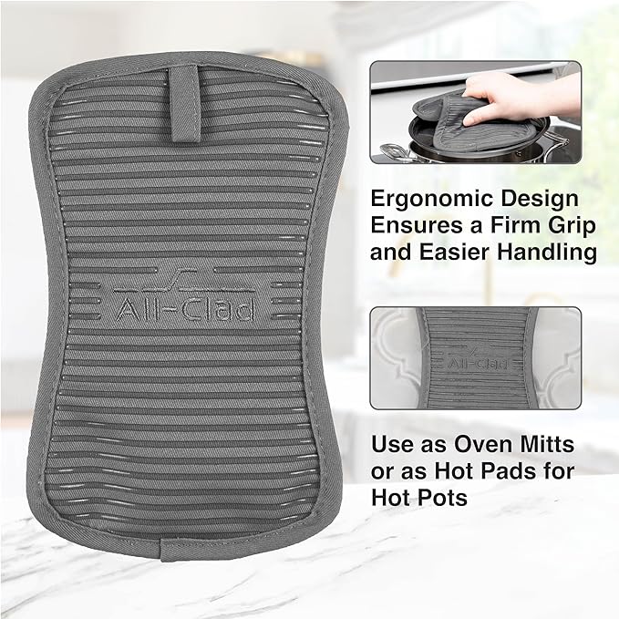 All-Clad Premium Pot Holder & Hot Pad: Heat Resistant to 500 Degrees - Image 3