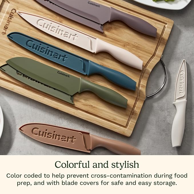 Cuisinart Advantage 12-Piece Kitchen Knife Set, Professional-Quality Nonstick - Image 3