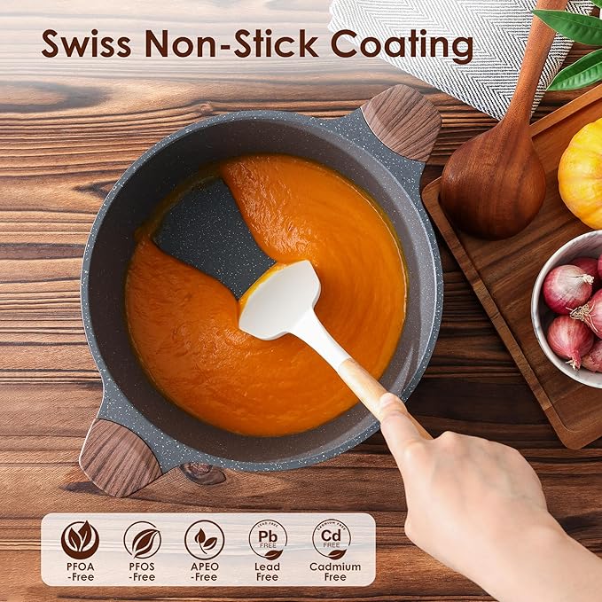SENSARTE Nonstick Stock Pot - Image 2