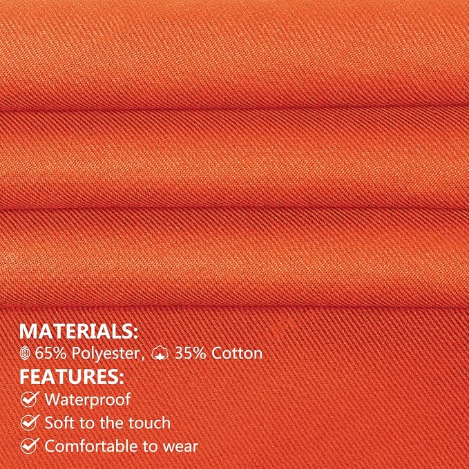 Yuubin Extra Large Aprons for Men Adjustable Button Apron - Image 3