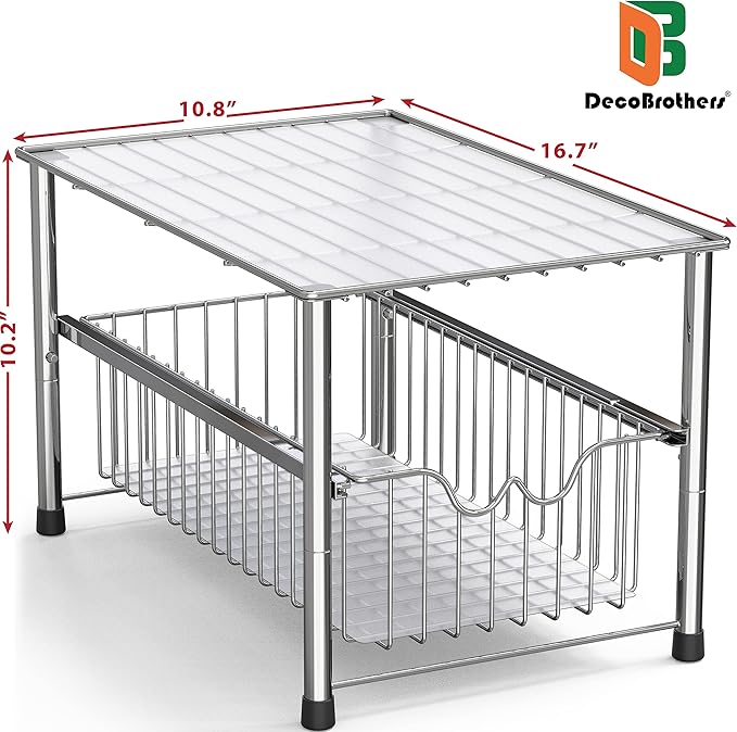 DecoBrothers Stackable Under Sink Organizer - Image 2