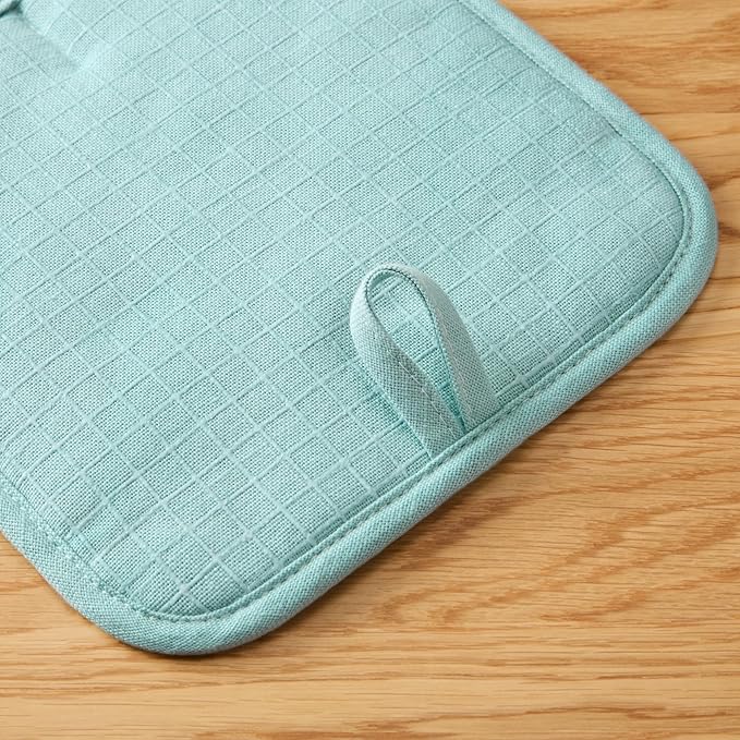 KITCHENAID Gourmet Series Gridlines Pot Holders 2-Pack Set, Heat Resistant up - Image 4