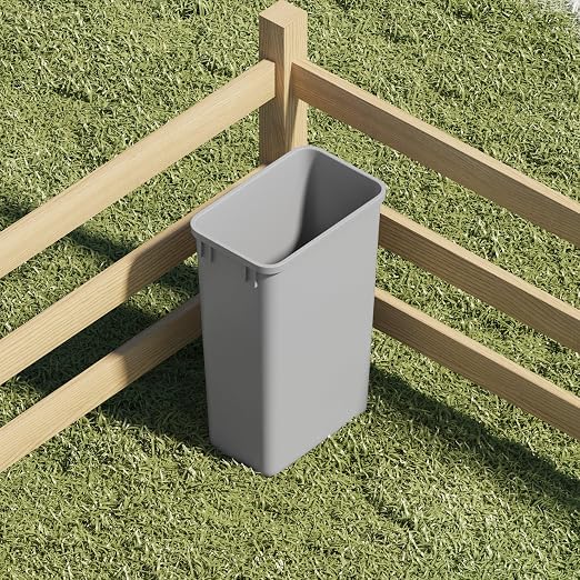 Dowell 2 Pack 50Qt Wastebasket Trash Container, - Image 7