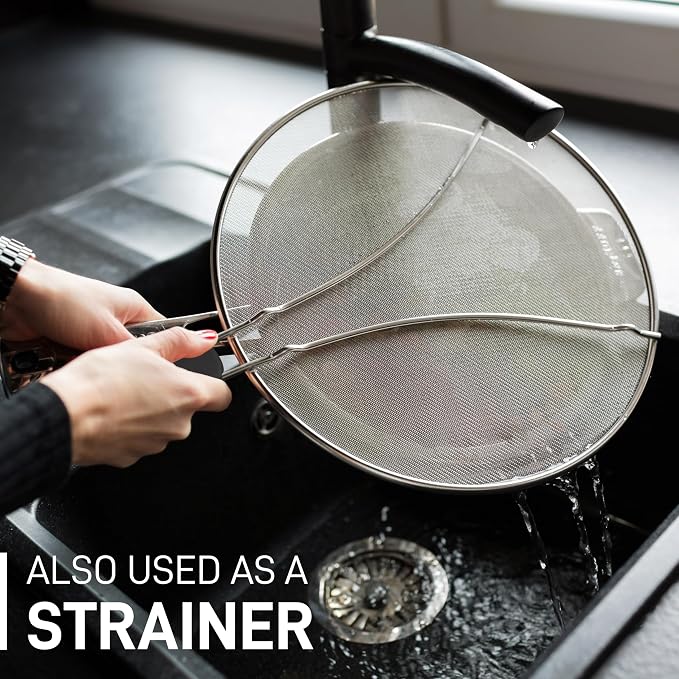 Zulay Kitchen Splatter Screen for Frying Pan - Image 7