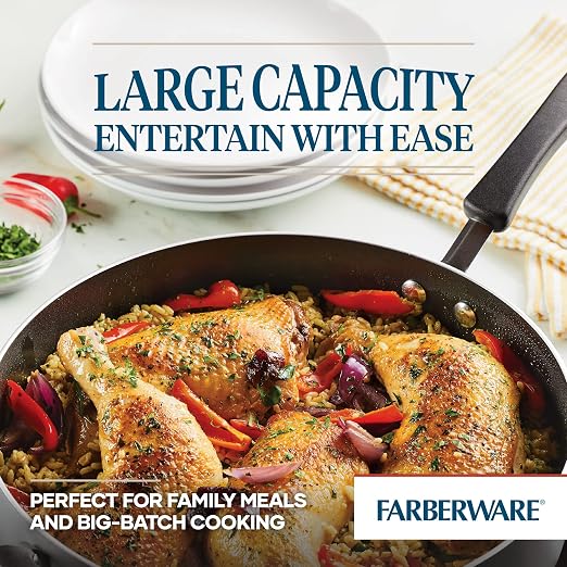 Farberware Cookstart DiamondMax Nonstick Jumbo Cooker - Image 4