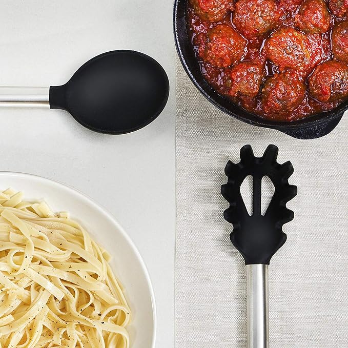 Kitchen Utensil Set-Silicone Cooking Utensils-33 Kitchen Gadgets & Spoons - Image 5