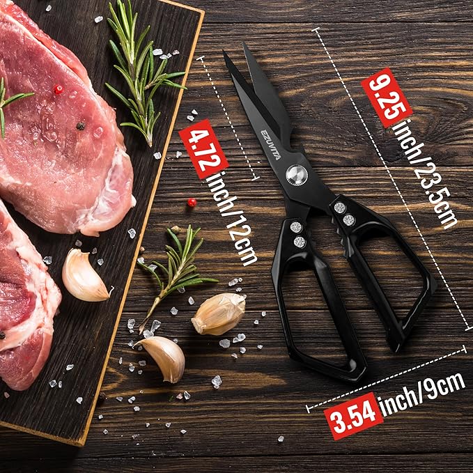 5-in-1 Multifunctional Heavy-Duty Korean Kitchen Scissors - Image 7