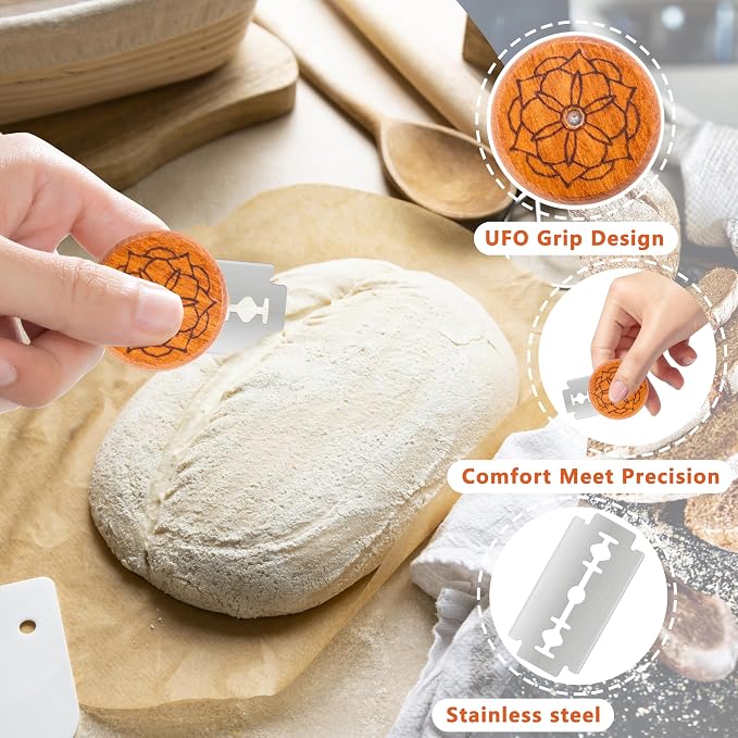 UFO Bread Lame Cutter for Homemade Sourdough, Bread Scorer Tool for Sourdough - Image 5