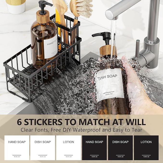 Cisily Kitchen Dish Soap Dispenser Set - Image 5