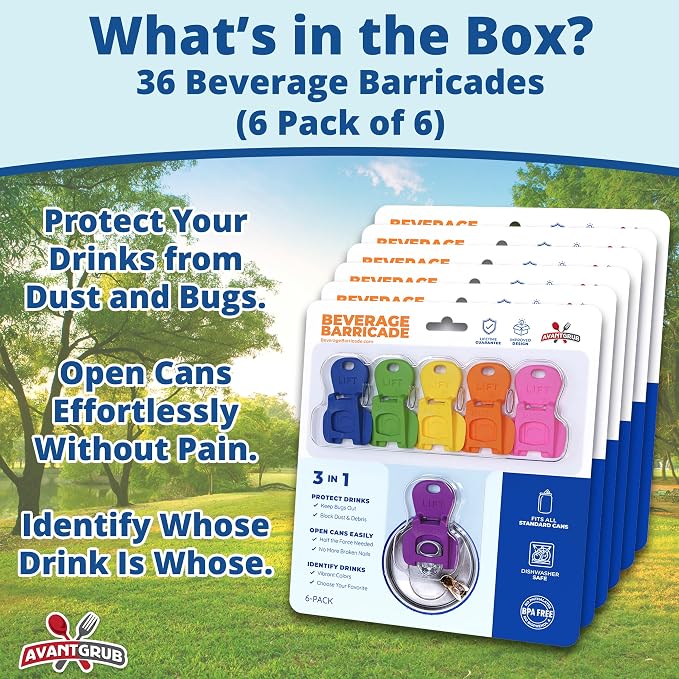 Complete Cover Easy Tab Opener New and Improved 36PK Beverage Barricade 2.0 by - Image 7