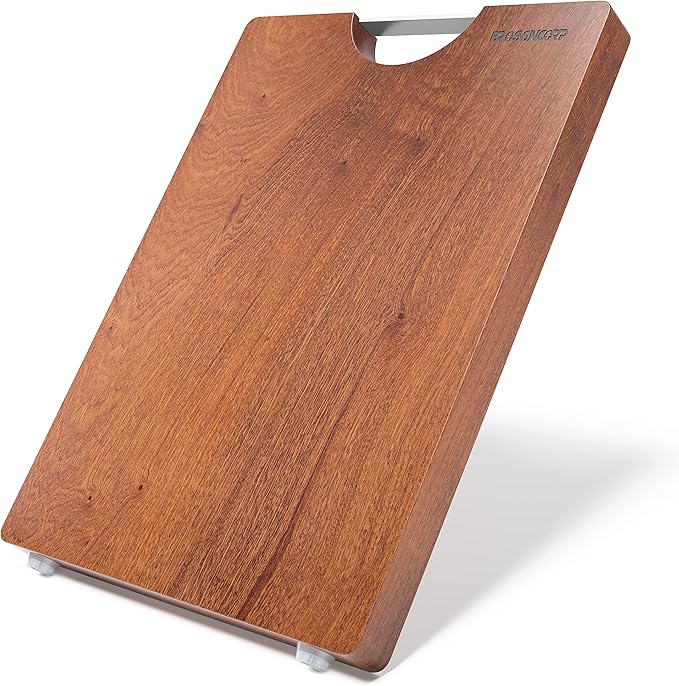 Brosisincorp Real Solid Sapele Cutting Board One Piece No Glue Non Toxic All by Brosisincorp