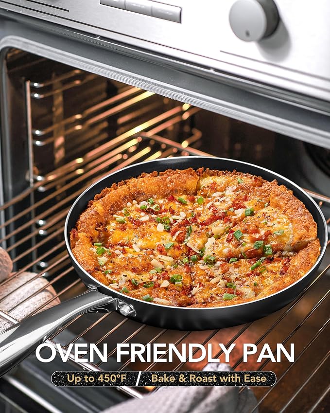 MICHELANGELO Ceramic Frying Pan - Image 6