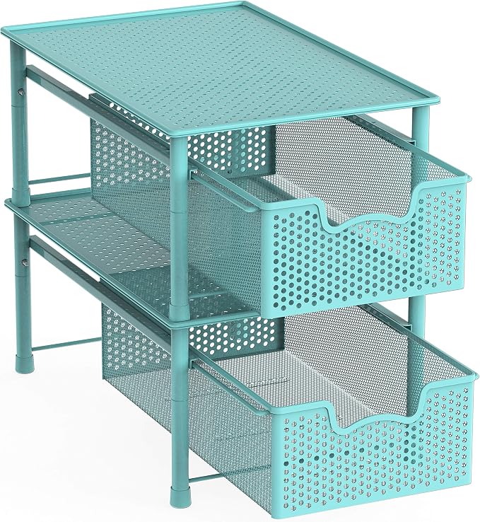 Simple Houseware Stackable Cabinet Basket Drawer Organizer - Image 4