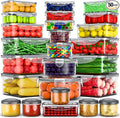RockBerry 50 Pcs Large Food Storage Containers by RockBerry