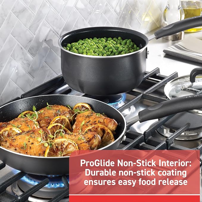 T-fal 20 piece set of Signature Nonstick Cookware - Image 7