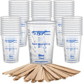 TCP Global 10 oz. Graduated Plastic Mixing Cups by TCPGlobal