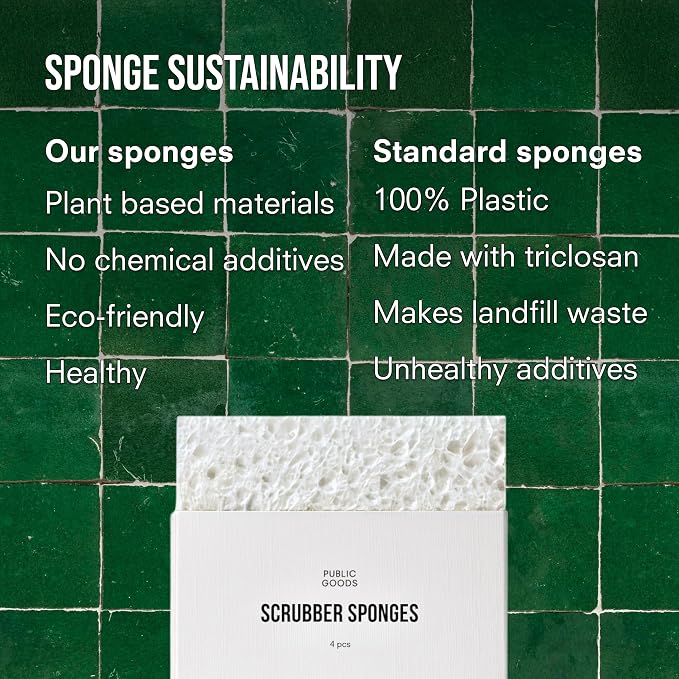 Public Goods Scrubber Sponge | Cleaning & Scrubbing Sponges - Image 6