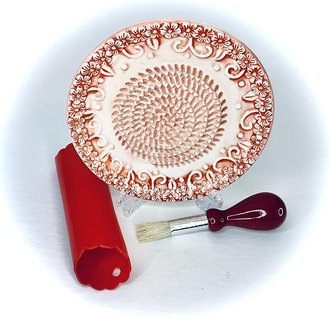 BonCera, All-in-one Premium Ceramic Garlic Grater Plate 4-Piece Set - Image 6
