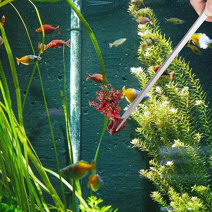 Fri4Free 2PCS Long Aquarium Tweezers - Image 7