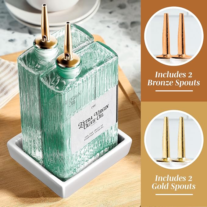 COOK WITH COLOR Olive Oil Dispenser Bottle - Image 5