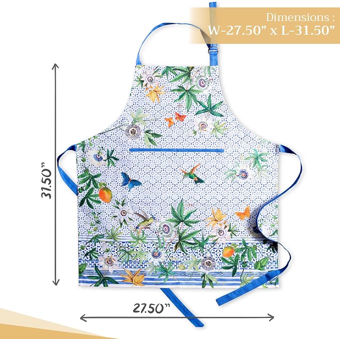 Maison d' Hermine 100% Cotton Apron - Image 4