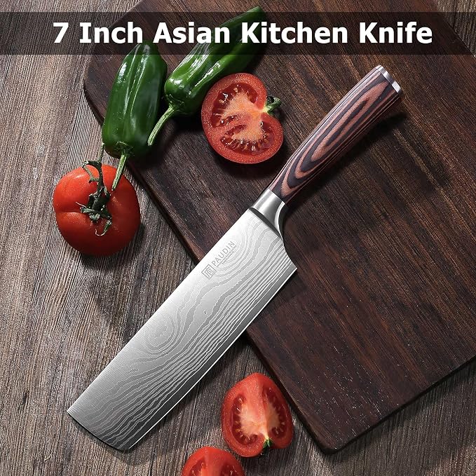 PAUDIN Nakiri Knife - Image 4