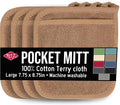 RITZ Terry Pocket Mitt & Hot Pad: Unparalleled Heat Resistant, Durable 100% by Ritz+Foodservice