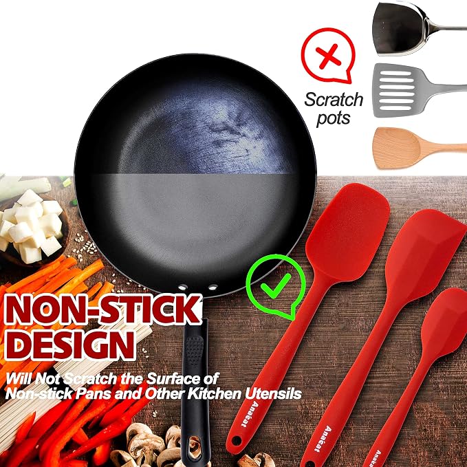 Anaeat Silicone Spatula Set of 5 - Image 3