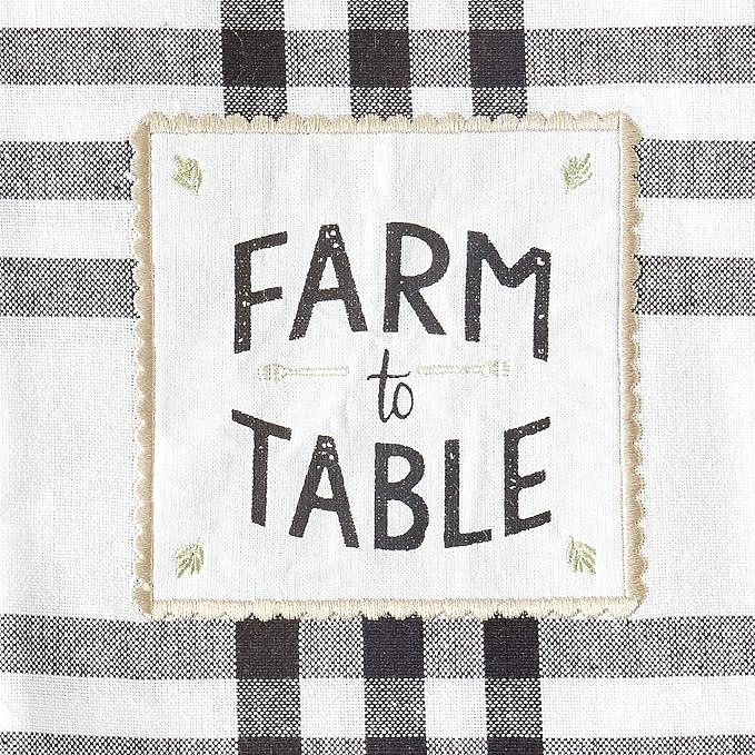 DII Home Sweet Farmhouse Kitchen Collection, Dishtowel Set - Image 5