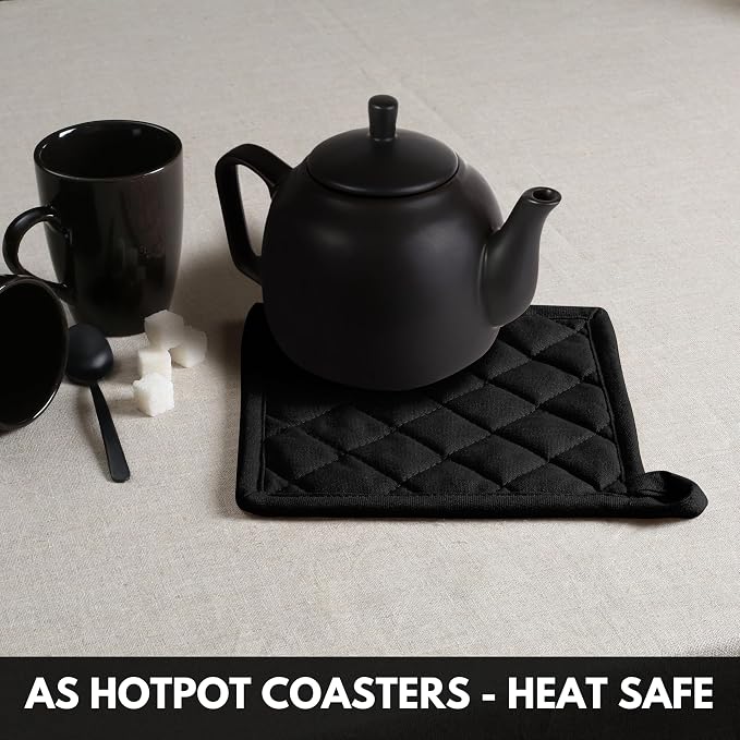 Oven Mitt & Pot Holder 100% Cotton Easter Heat Resistant Oven Gloves & Hot Pads - Image 6